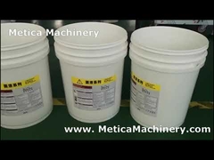 Mesin Pelabelan Kontainer Bulat Otomatis Untuk Pail Cat