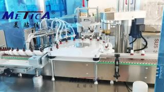 Mesin Pelabelan Capping Pengisian Cairan Lisan
