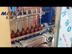 Lini Mesin Pelabelan Capping Pengisian Sirup
