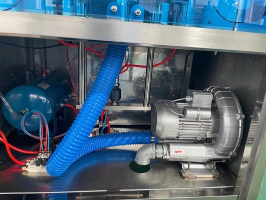 Automatic 100ml Glass And Plastic Bottle Washing Machine With Air Blower