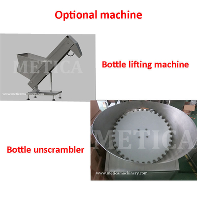 Precision 10ml-100ml Monoblock Filling Capping Machine with Servo Motor Driven Piston Technology