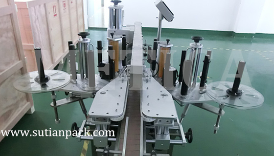 Customizable Adhesive Sticker Side Labeling Machine For Various Label Sizes