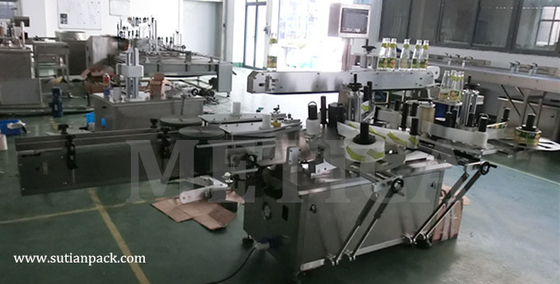 Automatic Bottle Neck Automatic Labeling Machine Precision For Various Labels
