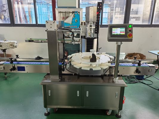 Trigger Cap Hand Sanitizer Bottle Capping Machine 1000BPH-1600BPH Capacity