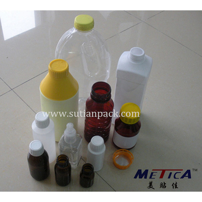 Mesin Capping Botol Plastik Linear Otomatis Spindle Cappers 1800BPH-9000BPH