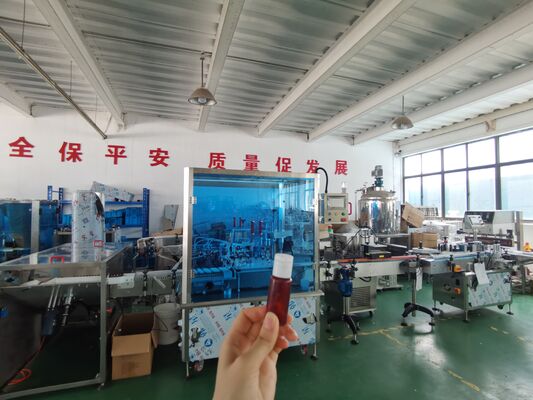 Otomatis Monoblock Oral Cairan Botol Feeder Isi Capping dan Label Line