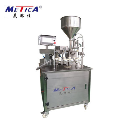 Pengisian Tabung Semi Otomatis Dan Mesin Penyegel Layar Sentuh Tube Filler Sealer