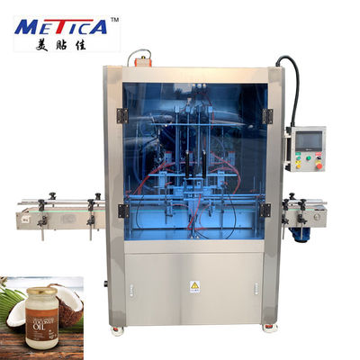 Mesin Pengisi Gelas Minyak Kelapa 220V 1000bph-1500bph