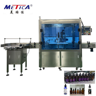 Mesin Pengisian Dan Capping Minyak Esensial Monoblock Untuk Cairan 10-50ml