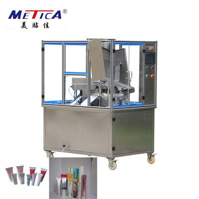 800BPH-1500BPH Soft Tube Filling Dan Sealing Machine PLC Terkendali