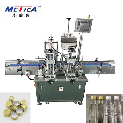 Mesin Capping Sekrup Botol Plastik 0.6MPa Didukung OEM ODM