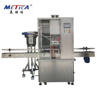 1kw Linear Automatic Screw Capping Machine 99% Akurasi Untuk Tekan Cap