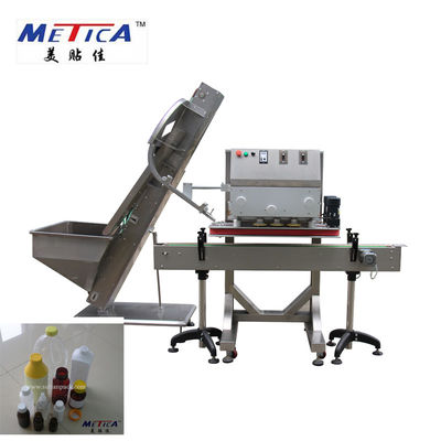 METICA Otomatis Mesin Pembungkus Botol Plastik Spindle Cappers 1800BPH-9000BPH