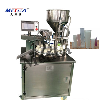 Ultrasonic Soft Tube Filling And Sealing Machine dengan volume Hopper 30L-40L