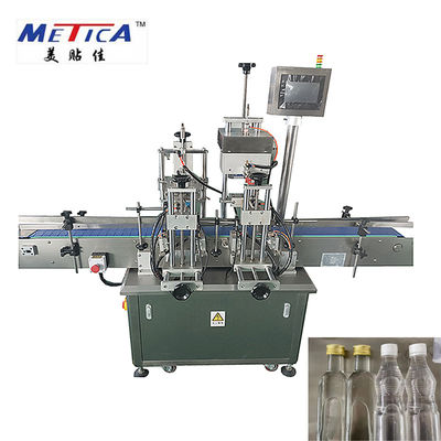 1000Bph-2000bph Mesin Pembungkus Botol Otomatis Jenis Linear yang Disesuaikan